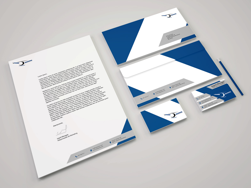 Corporate identity - Stationery - Helipistas Helicopters